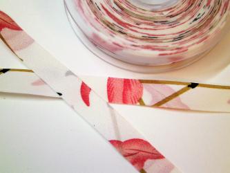 1 m Schalband "Flamingo" 15 mm br. 