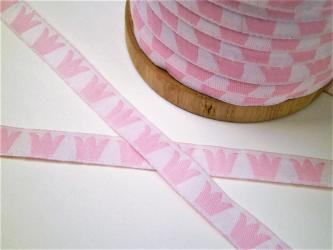 1 m Webband "Krone" 10 mm br. 