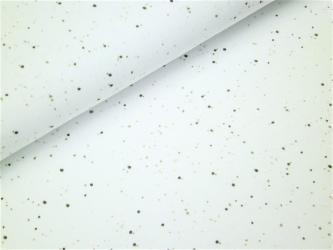 0,1 m Druckstoff  "Love is...-gesprenkelt" ca. 114 cm br. 