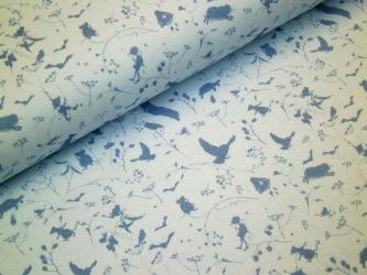 0,1 m Jersey "Traumwiese" 140 cm breit 