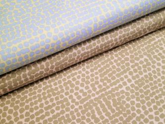 0,1 m Druckstoff  "In the Kitchen" Tupfen ca. 114 cm br. 