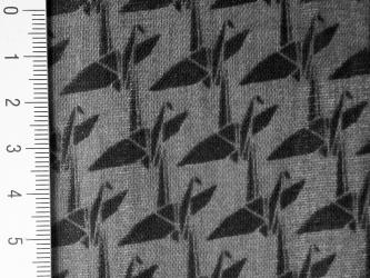 0,1 m Japan-Druckstoff  "Origami"  108 cm br. 