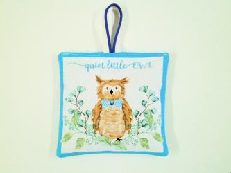 Lavendelkissen mit Aufhänger ca. 9x9 cm 