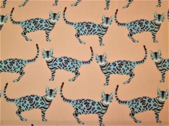 0,1 m Baumwoll-Druckstoff  "Little Kenya"  110 cm br. 