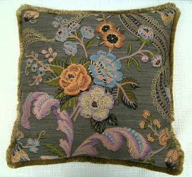 Luxuriöses Dekokissen inkl. Füllung ca. 40x40 cm 