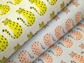 0,1 m Jacquard-Jersey "Katze" 85 cm br. 