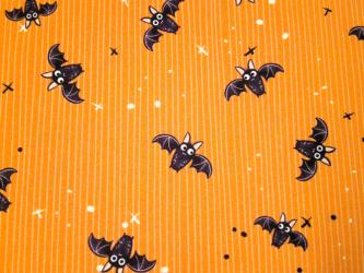 0,1m Baumwolldruck "Sternenspuknacht" 110 cm br. 