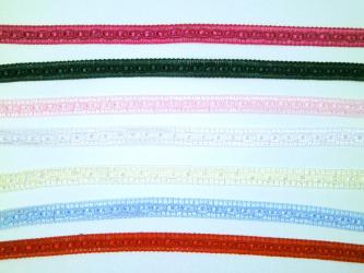 1 m Zierborte 10 mm br. 100% Polyester 