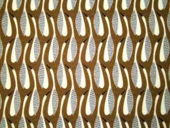 0,1 m Organic Cotton Druckstoff "Grassroots - Vogel" 110 cm br. 