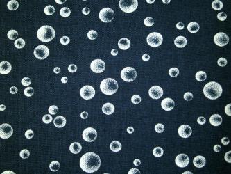 0,1 m Druckstoff  "Polar Plantscher - Luftblasen" ca. 110 cm br. 