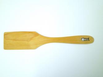 Pfannenwender aus Erlenholz 27 x 5,5 cm 