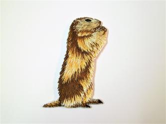 Applikation "Murmeltier 2" ca.52x30 mm 