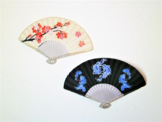 Applikation "Fächer" ca. 40x60 mm 