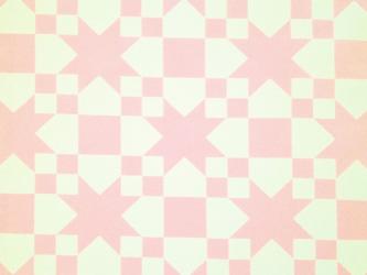 0,1 m Baumwoll-Druckstoff  "Perfect Points - rosa Stern"  110 cm br. 