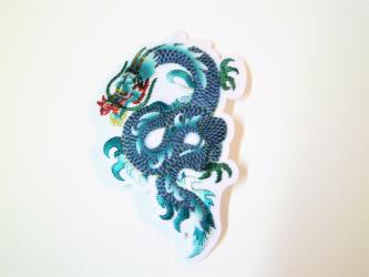 Applikation "Drache" ca.75x55 mm 