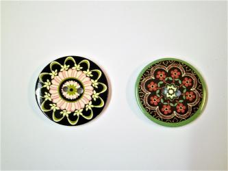 1 Knopf "Arabesque" 44 mm Durchmesser 