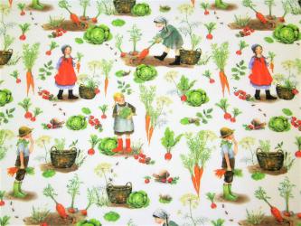 0,1 m Baumwollstoff "Erntezeit" 145 cm breit 