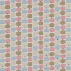 0,1 m Baumwolldruck Popeline "Äpfel" kbA 160 cm br. GOTS Bio-Baumwolle C.Pauli 