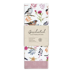 Baumwoll-Geschirrtuch "Blätterrauschen" ca. 70x50cm 