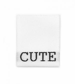 Web-Label "Cute" ca. 60x25 mm 