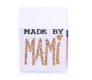 Web-Label "Made by Mami" ca. 70x25 cmm 