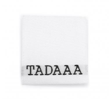 Web-Label "Tadaaa" ca. 50x25 mm 