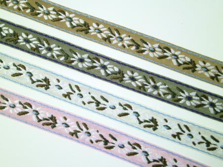 1 m Webband "Edelweiss" 20 mm 