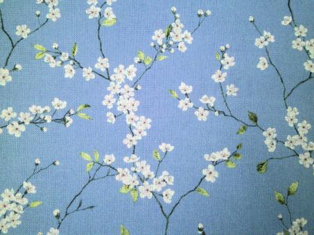 0,1 m Druckstoff  "Osaka - Kirschblüte" 150 cm br. Baumwolle Westfalenstoffe 