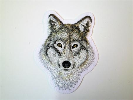 Applikation "Wolf" ca.45x55 mm 
